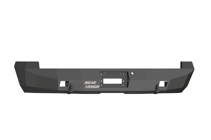 GMC 2500 Bumper - Rear - Road Armor - Stealth - Black - `00-`07